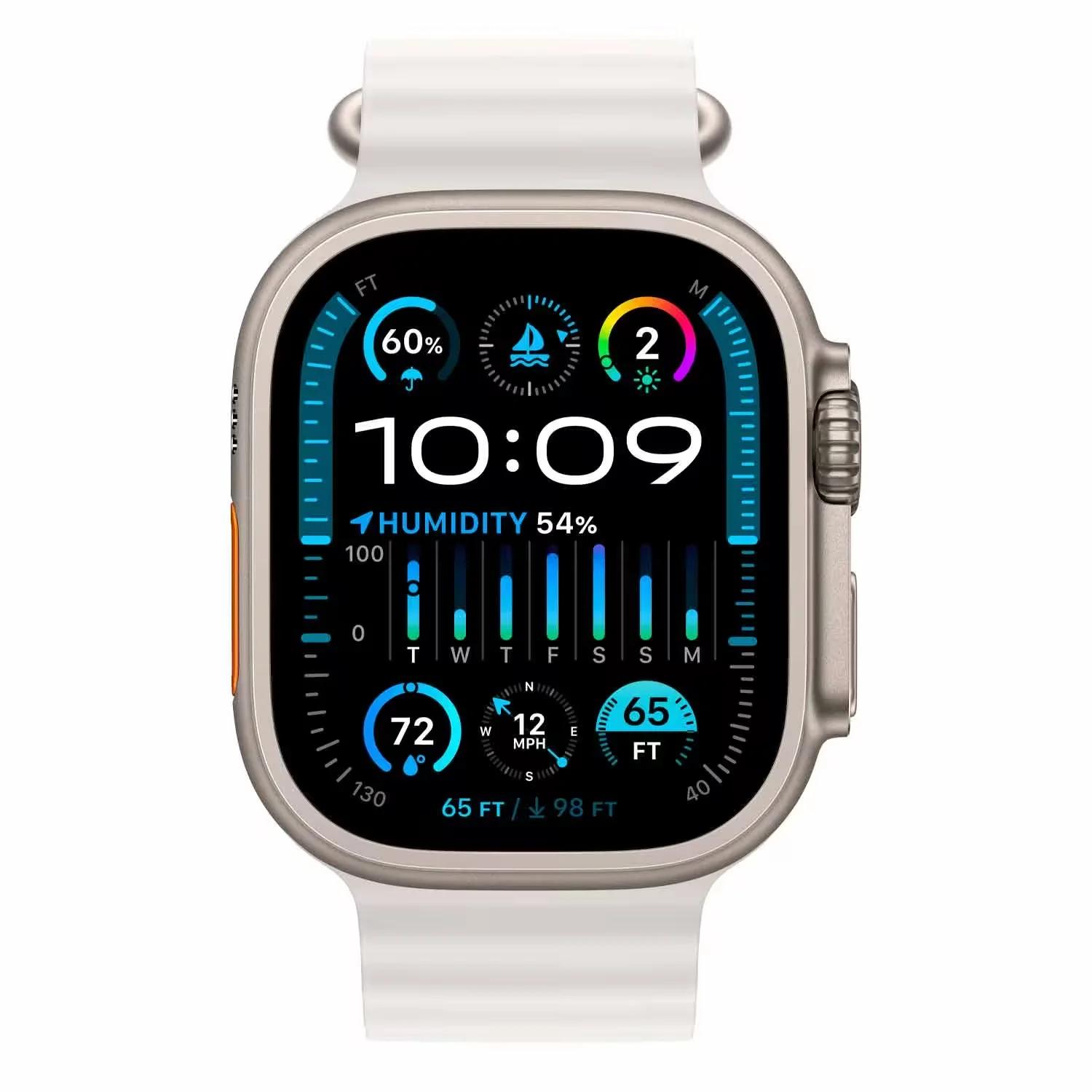 APPLE WATCH ULTRA 4 CEL+GPS 49MM MJCR4LS/A OCEAN NATURAL TITANIUM - Imagen 2