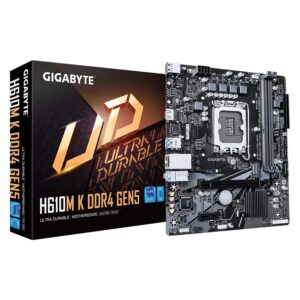 PLACA MAE (1700) H610 GIGABYTE H610M K GEN5 2XDDR4