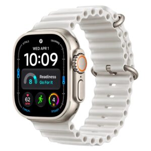 Apple Watch Ultra 4 MJAD4LS/A Cellular + GPS Caixa de Titânio Natural 49mm - Oceano Cinza Translúcido