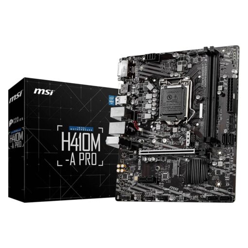 Placa Madre MSI H410M-A PRO DDR4 Socket LGA 1200 Chipset Intel H410 Micro ATX