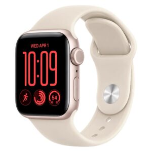 APPLE WATCH SE 3 GPS 40MM MJKR4LS/A STARLIGHT SPORT BAND S/M *2026*