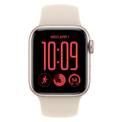 Alternative view of APPLE WATCH SE 3 GPS 40MM MJKR4LS/A STARLIGHT SPORT BAND S/M *2026*