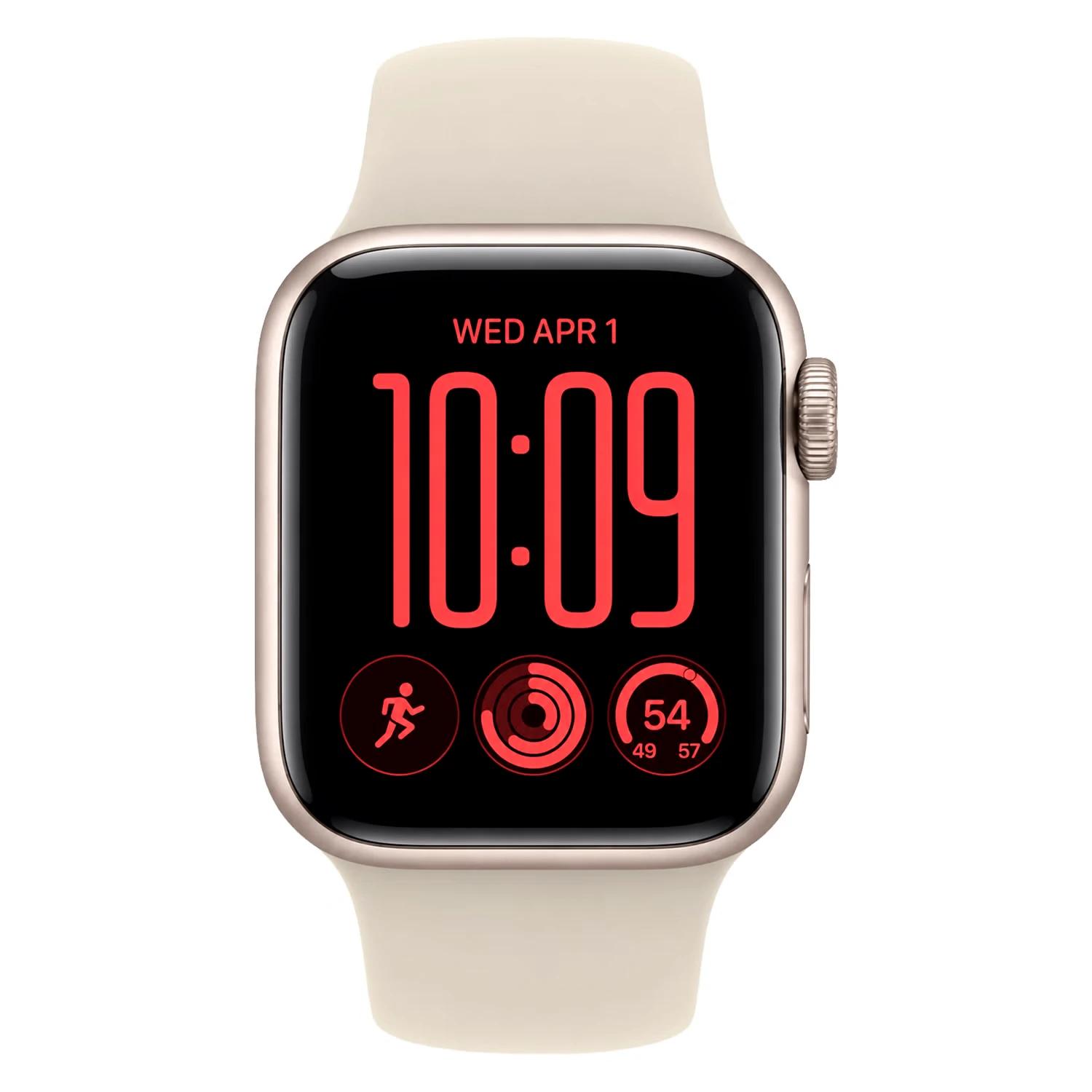 APPLE WATCH SE 3 GPS 40MM MJKR4LS/A STARLIGHT SPORT BAND S/M *2026* - Imagen 2