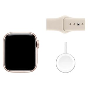 APPLE WATCH SE 3 GPS 40MM MJKR4LS/A STARLIGHT SPORT BAND S/M *2026* - Imagen 3