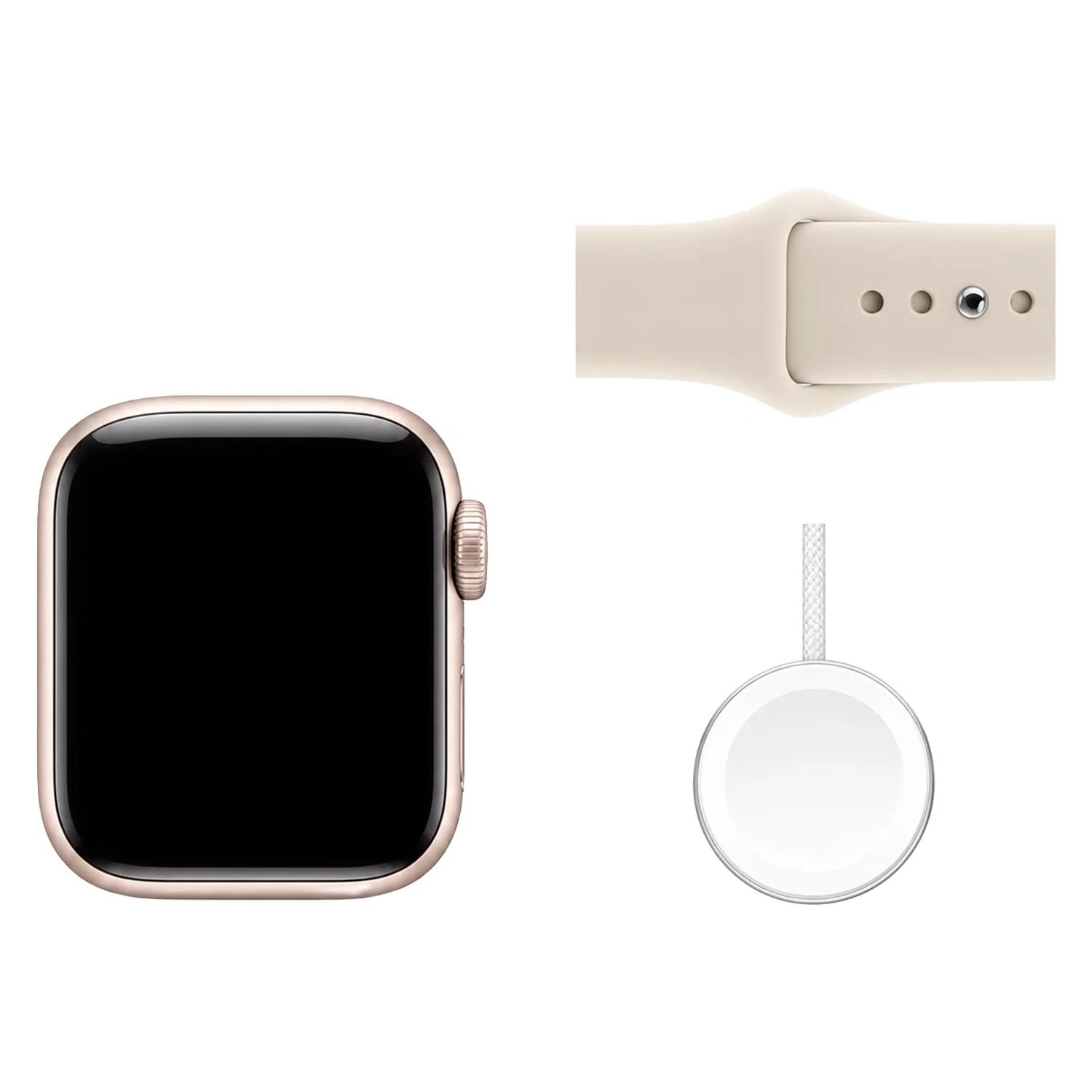 APPLE WATCH SE 3 GPS 40MM MJKR4LS/A STARLIGHT SPORT BAND S/M *2026* - Imagen 3