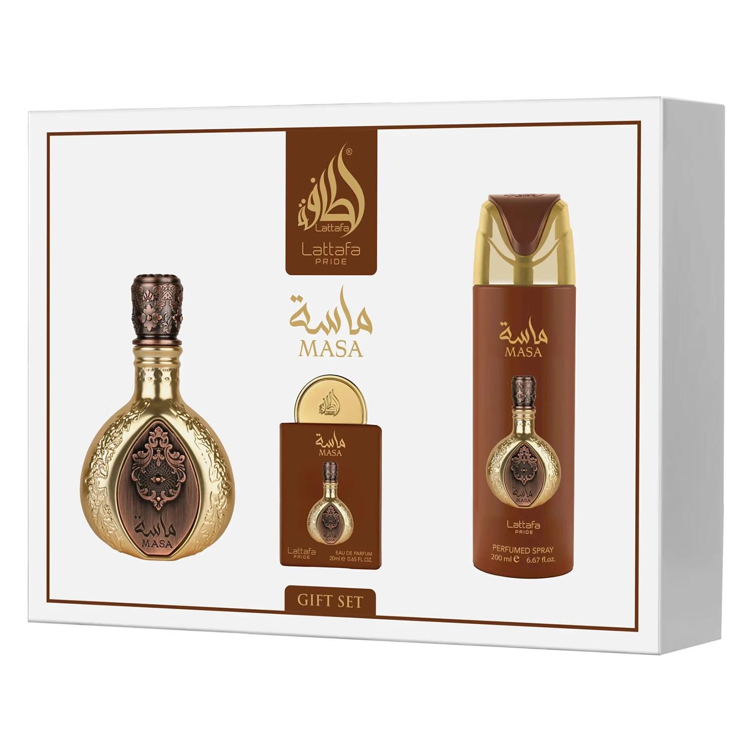 PERFUME LATTAFA KIT MASA 3PCS - Imagen 3