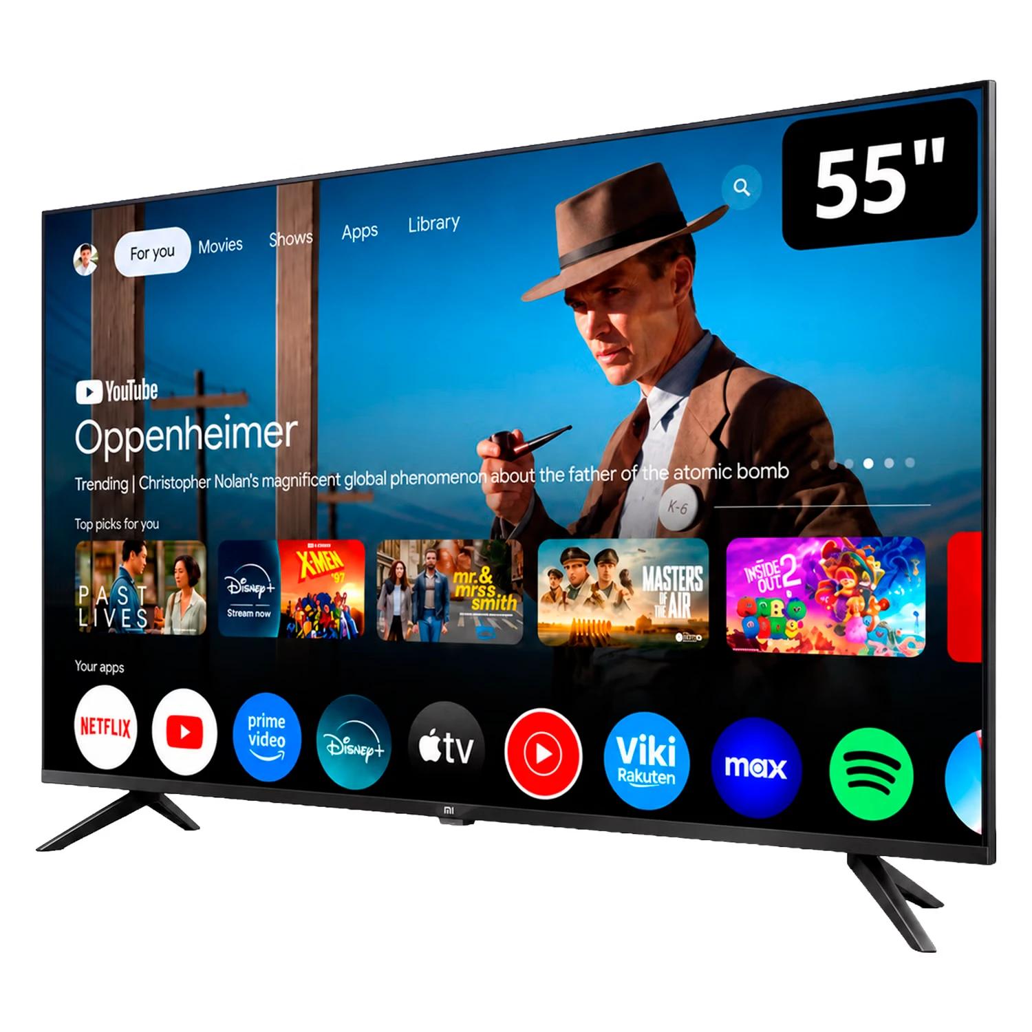 Smart TV JVC 55KM768 55" 4K Ultra HD QLED Google TV - Negro - Imagen 2