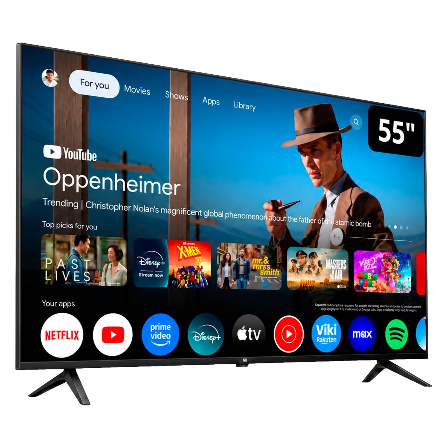 Smart TV JVC 55KM768 55" 4K Ultra HD QLED Google TV - Negro - Imagen 3