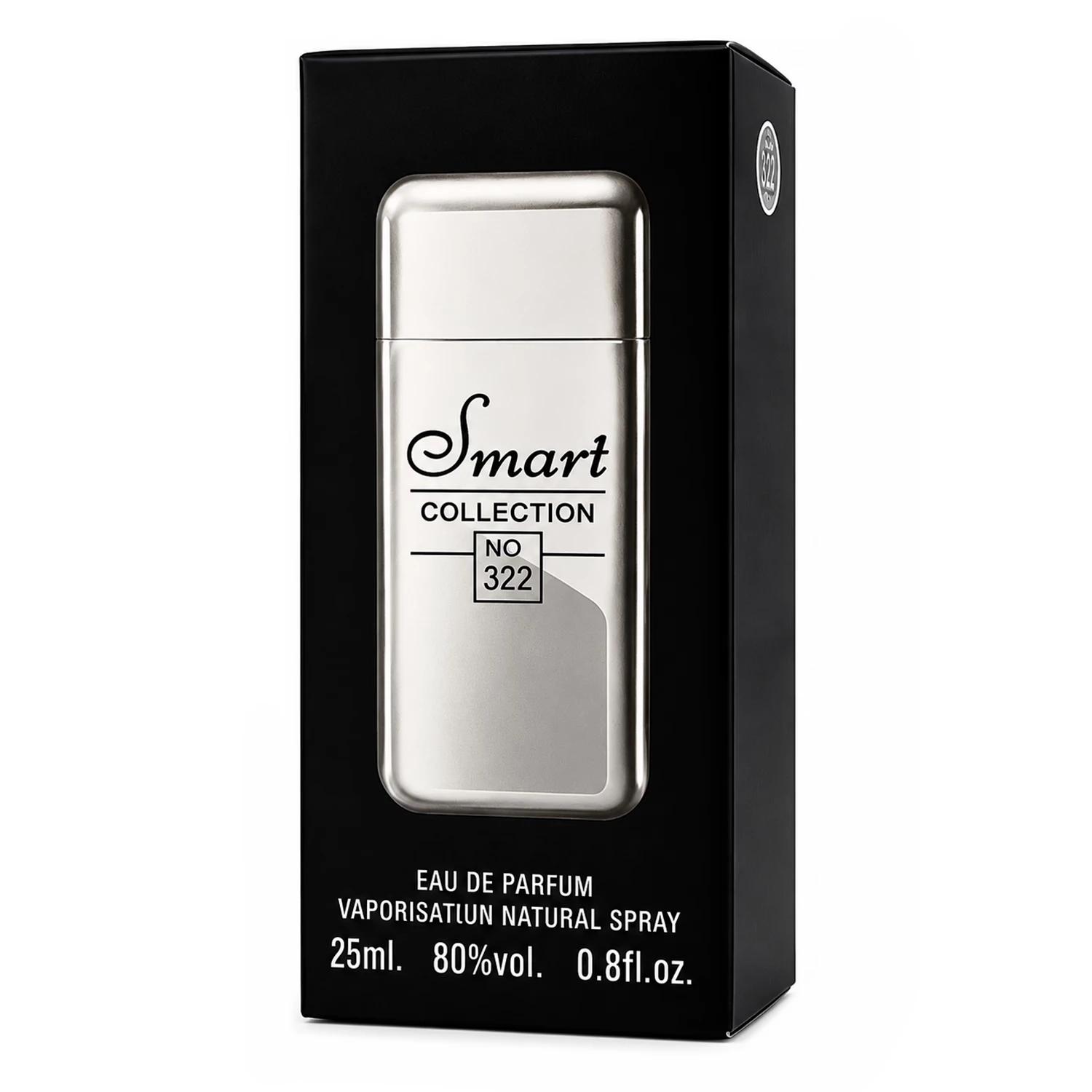 Perfume Smart Collection Nº 322 Eau De Parfum Masculino 25ml - Imagen 3