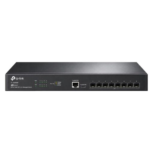 Alternative view of TP-LINK HUB-SWITCH 08P TL-SX3008F 10GE SFP+ JETSTREAM