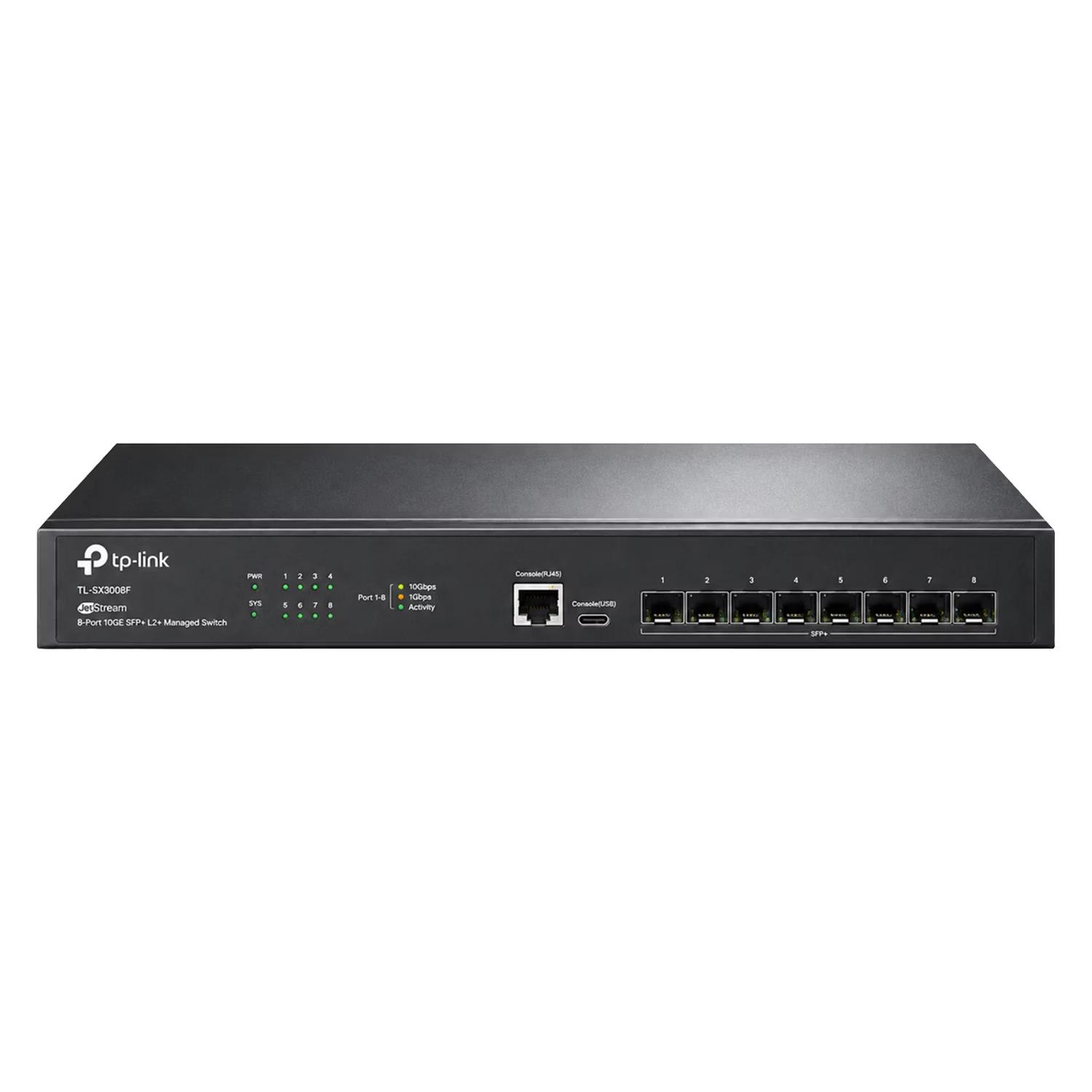 TP-LINK HUB-SWITCH 08P TL-SX3008F 10GE SFP+ JETSTREAM - Imagen 2