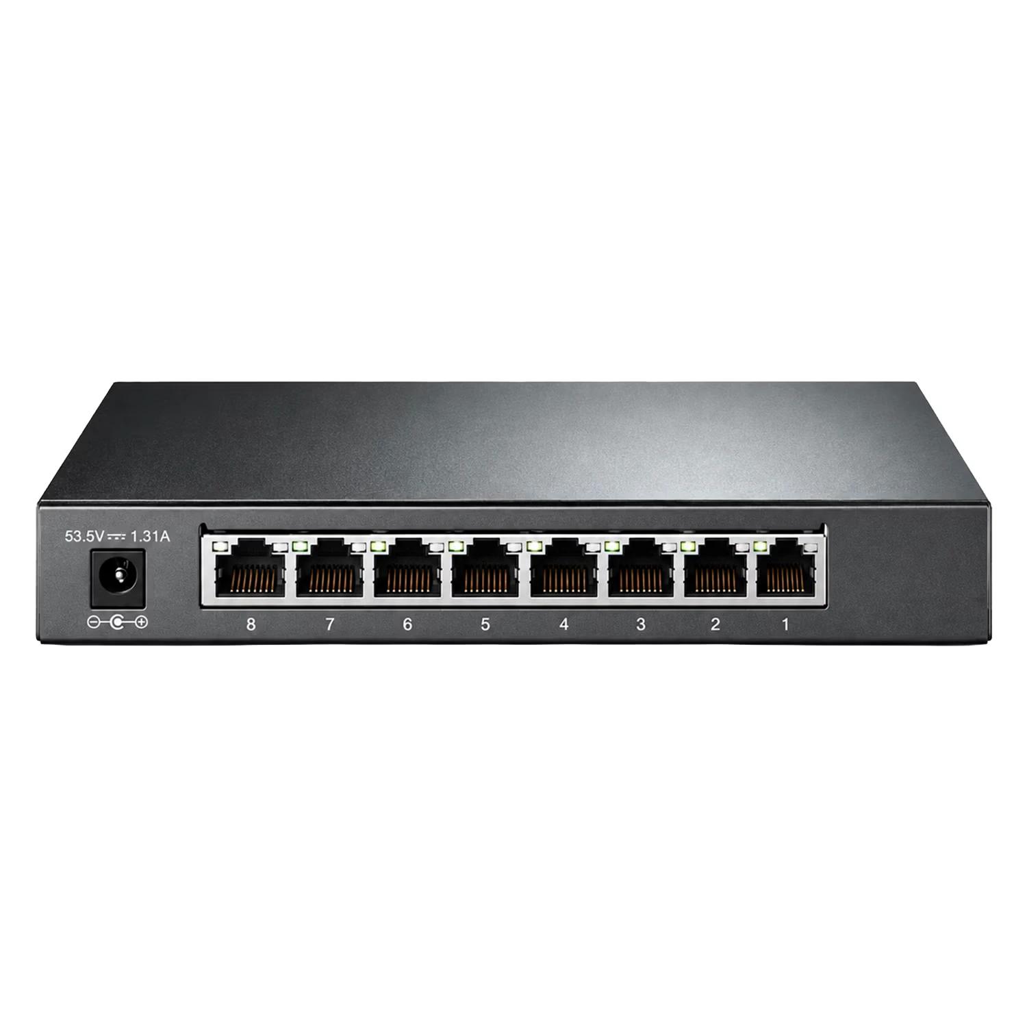 TP-LINK HUB-SWITCH 08P TL-SG2008P GIGABIT SMART 4 POE+ - Imagen 3