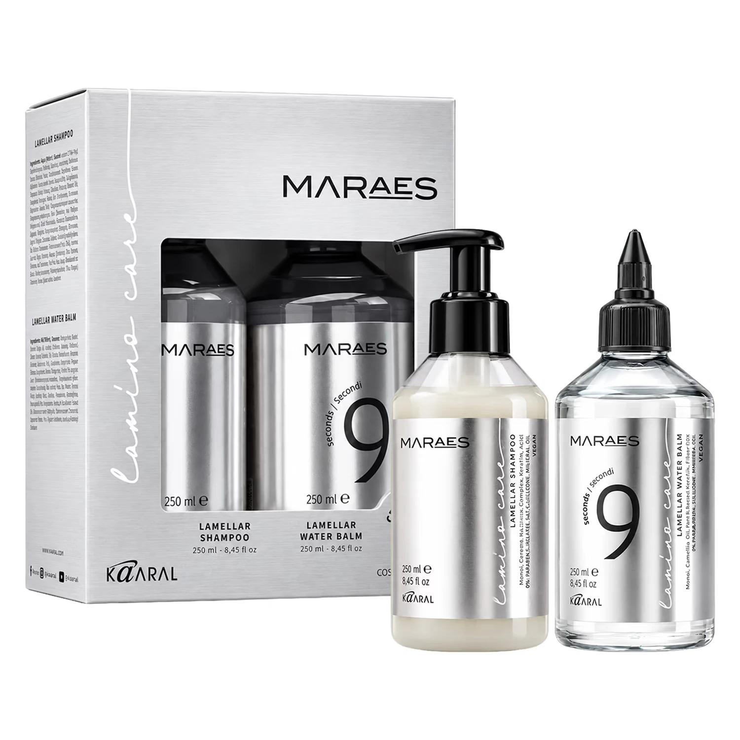Kit De Tratamiento Capilar Kaaral Maraes Lamino Care Home Treatment Kit
