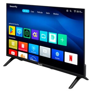 TV 32" SMARTFY STV32B SMART HD WIFI ANDROID 14 DIG 2CONT BIV - Imagen 2