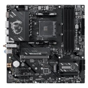 Placa Madre MSI B550M Gaming Plus WiFi6E DDR4 Socket AM4 Chipset AMD B550 Micro ATX - Imagen 3