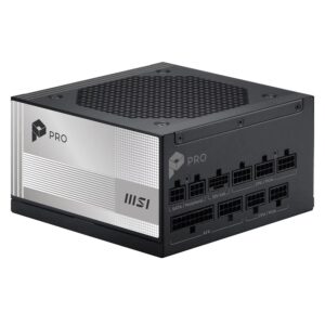 FONTE ATX 850W 80PLUS PLATINUM MSI PRO A850PL 306-7ZPLY12-HD8