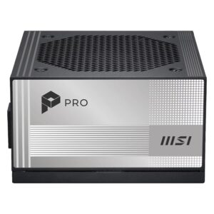 FONTE ATX 850W 80PLUS PLATINUM MSI PRO A850PL 306-7ZPLY12-HD8 - Imagen 2