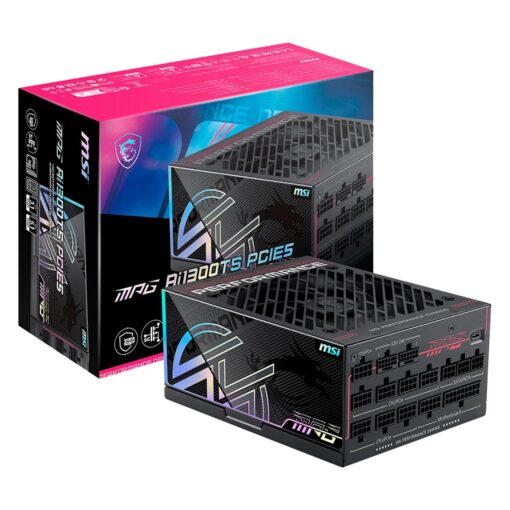 FONTE ATX 1300W 80PLUS TITANIUM MSI AI1300TS 306-7ZPUB12-CE0