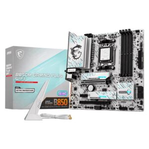 Placa Madre MSI B850M Gaming Plus WiFi DDR5 Socket AM5 Chipset AMD B850 Micro ATX