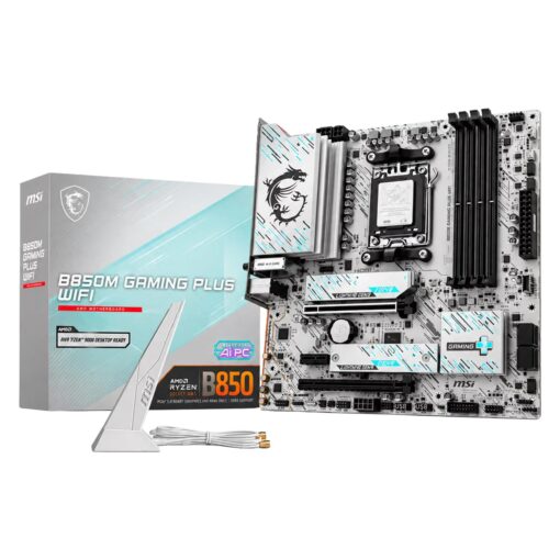 Placa Madre MSI B850M Gaming Plus WiFi DDR5 Socket AM5 Chipset AMD B850 Micro ATX