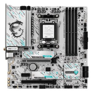 Placa Madre MSI B850M Gaming Plus WiFi DDR5 Socket AM5 Chipset AMD B850 Micro ATX - Imagen 2