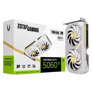 VGA RTX-5060TI 8GB GDDR7 128BIT ZOTAC TWIN EDGE OC ZT-B50610Q-10A WHIT