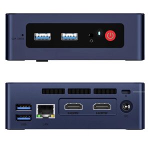 Mini PC Beelink Mini S12 Pro Intel Alder Lake N100 512GB SSD 12GB RAM - Azul - Imagen 4