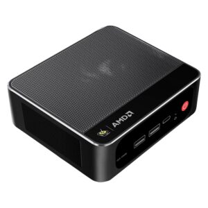 Mini PC Beelink SER5 Max AMD Ryzen 7-7735HS 500GB SSD 16GB RAM - Negro - Imagen 3