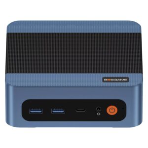 Mini PC BOSGAME E5 Plus AMD Ryzen 3-5400U 256GB SSD 8GB RAM - Azul - Imagen 2