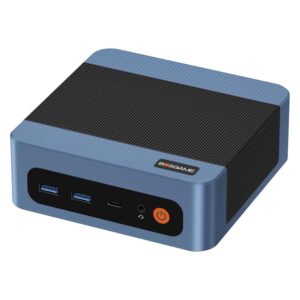 Mini PC BOSGAME E5 Plus AMD Ryzen 3-5400U 256GB SSD 8GB RAM - Azul - Imagen 3