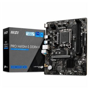 PLACA Madre (1700) H610 MSI PRO H610M-S PRO II 2XDDR4
