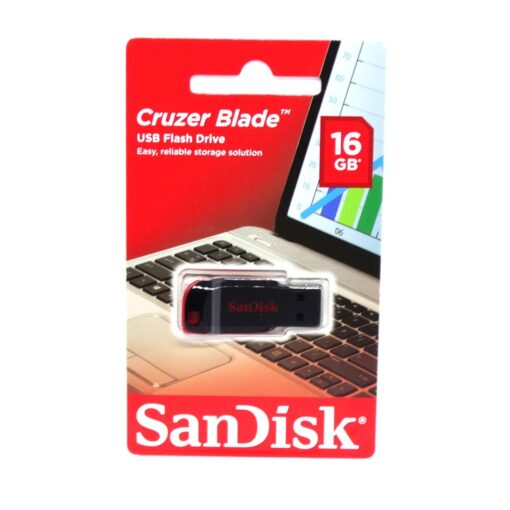 Alternative view of Unidad Flash Usb-a Usb 2.0 Sandisk Cruzer Blade De 16 Gb - Sdcz50-016g-b35