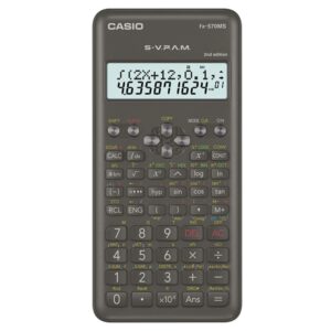 Calculadora Científica Casio Fx-570ms New Edition - Negra