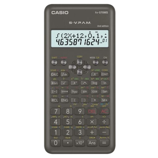 Calculadora Científica Casio Fx-570ms New Edition - Negra