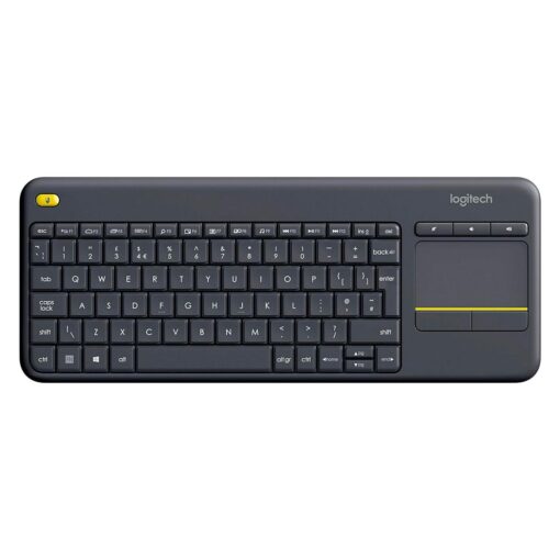 Teclado Táctil Inalámbrico Logitech K400 Plus 920-007123 - Negro