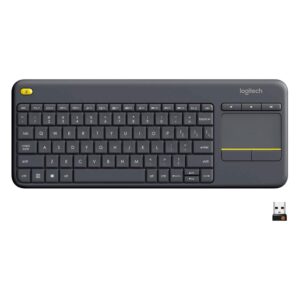 Teclado Táctil Inalámbrico Logitech K400 Plus 920-007123 - Negro - Imagen 2