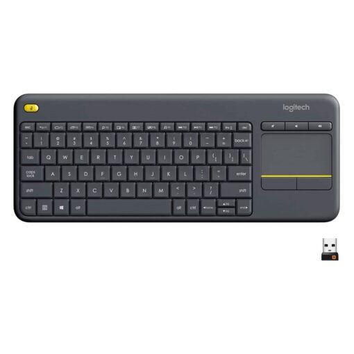Alternative view of Teclado Táctil Inalámbrico Logitech K400 Plus 920-007123 - Negro