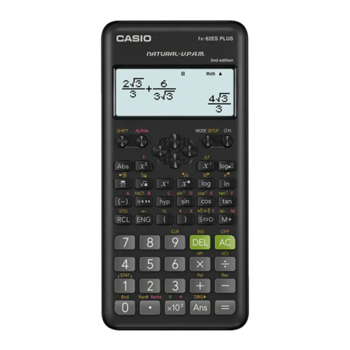 Calculadora Científica Casio Fx-82es Plus - Negra