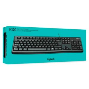 Teclado Con Cable Logitech K120 - Negro 920-004422 - Imagen 6