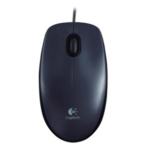 Mouse Con Cable Logitech M90 De 1000 Dpi, Color Negro 910-004053