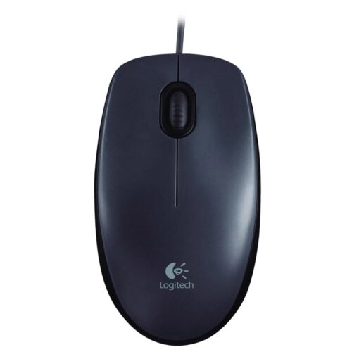 Mouse Con Cable Logitech M90 De 1000 Dpi, Color Negro 910-004053