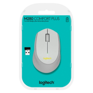 Mouse Inalámbrico Logitech M280 De 1000 Dpi, Color Gris - Imagen 3