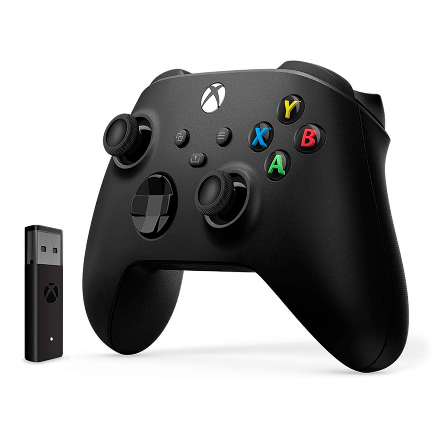 Alternative view of Controle Xbox Series De Microsoft + Adaptador Inalámbrico Para Pc - Negro