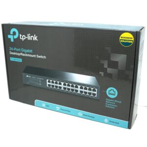 Tp-link Tl-sg1024d - Switch Gigabit De 24 Puertos Y 100 Mbps, Color Gris - Imagen 6