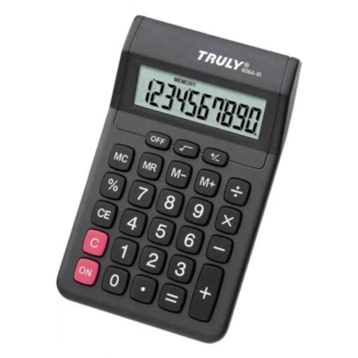 Calculadora Truly 806a De 10 Dígitos