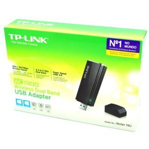 Adaptador Usb Inalámbrico Wifi De Doble Banda Ac1300 Tp-link Archer T4u - Negro - Imagen 4