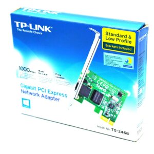 Adaptador De Red Pcie Tplink Tg-3468 De 1000 Mbps, Color Blanco - Imagen 3