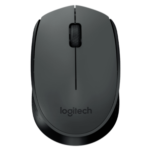 Mouse Inalámbrico Logitech M-170 De 1000 Dpi, Color Negro