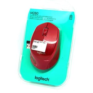 Mouse Inalámbrico Logitech M280 910-004286 De 1000 Dpi, Color Rojo - Imagen 3