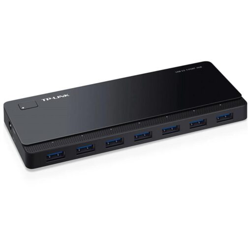 Concentrador Usb 3.0 De 7 Puertos Tp-link Uh700, Color Negro